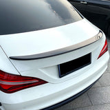 Maxbell Car Rear Trunk Spoiler Wing for Mercedes-Benz Cla-Class Easy to Install Carbon Fiber