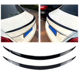 Maxbell Vehicle Tail Trunk Wing Spoiler for Mercedes-Benz C Class W205 C180 Black