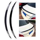 Maxbell Vehicle Tail Trunk Wing Spoiler for Mercedes-Benz C Class W205 C180 Black