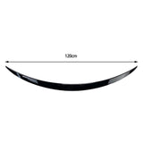 Maxbell Vehicle Tail Trunk Wing Spoiler for Mercedes-Benz C Class W205 C180 Black