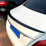 Maxbell Vehicle Tail Trunk Wing Spoiler for Mercedes-Benz C Class W205 C180 Carbon Fiber