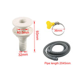 Maxbell 3/4 inch Bilge Pump Installation Kit with Hose Clamps for Fitting