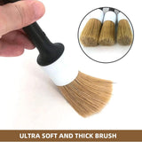 Maxbell 5Pcs Car Detailing Brushes Set for Seat Interior Exterior Motorcycle