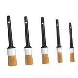 Maxbell 5Pcs Car Detailing Brushes Set for Seat Interior Exterior Motorcycle
