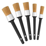 Maxbell 5Pcs Car Detailing Brushes Set for Seat Interior Exterior Motorcycle