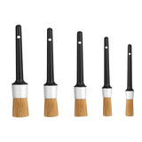 Maxbell 5Pcs Car Detailing Brushes Set for Seat Interior Exterior Motorcycle