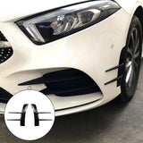 Maxbell Front Bumper Air Vent Trim Cover Stickers for Mercedes-Benz A-Class Carbon fiber pattern
