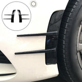 Maxbell Front Bumper Air Vent Trim Cover Stickers for Mercedes-Benz A-Class Carbon fiber pattern