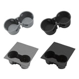 Maxbell Cup Holder Insert Water Cup Holder Slot Slip Limit for Tesla Model 3 Y Gray