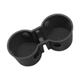 Maxbell Cup Holder Insert Water Cup Holder Slot Slip Limit for Tesla Model 3 Y Black