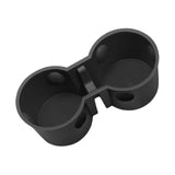 Maxbell Cup Holder Insert Water Cup Holder Slot Slip Limit for Tesla Model 3 Y Black