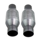 Maxbell 2Pcs Universal Catalytic Converter 410250 Premium Spare Parts