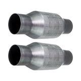 Maxbell 2Pcs Universal Catalytic Converter 410250 Premium Spare Parts