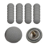 Maxbell Headliner Repair Button Auto Roof Snap Rivets Retainer for All Cars Gray