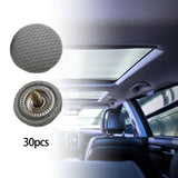 Maxbell Headliner Repair Button Auto Roof Snap Rivets Retainer for All Cars Gray