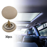 Maxbell Headliner Repair Button Auto Roof Snap Rivets Retainer for All Cars Beige