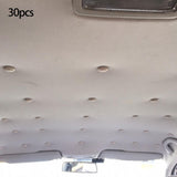 Maxbell Headliner Repair Button Auto Roof Snap Rivets Retainer for All Cars Beige