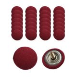 Maxbell Headliner Repair Button Auto Roof Snap Rivets Retainer for All Cars Red