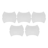 Maxbell 5Pcs Car Door Handle Cup Protector Invisible Universal Transparent