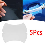 Maxbell 5Pcs Car Door Handle Cup Protector Invisible Universal Transparent