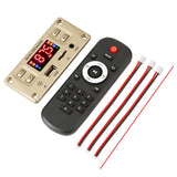 Maxbell Decoder Board 2*50W Support TF/USB TPA3116 DC 8V-24V Car Radio for Car Large Remote control