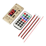 Maxbell Decoder Board 2*50W Support TF/USB TPA3116 DC 8V-24V Car Radio for Car Small Remote control