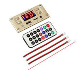 Maxbell Decoder Board 2*50W Support TF/USB TPA3116 DC 8V-24V Car Radio for Car Small Remote control