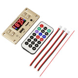Maxbell Decoder Board 2*50W Support TF/USB TPA3116 DC 8V-24V Car Radio for Car Small Remote control