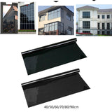 Maxbell Car Window Tint Film Easy Installation for Kitchen car auto Bedroom Width 40CM Black