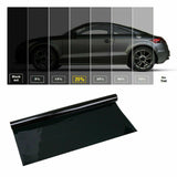 Maxbell Car Window Tint Film Easy Installation for Kitchen car auto Bedroom Width 60CM  Black