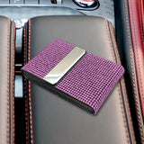 Maxbell ID Card Holder Wallet Pocket for ID Card Pink