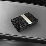 Maxbell ID Card Holder Wallet Pocket for ID Card Black