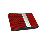 Maxbell ID Card Holder Wallet Pocket for ID Card Red