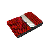 Maxbell ID Card Holder Wallet Pocket for ID Card Red