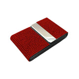 Maxbell ID Card Holder Wallet Pocket for ID Card Red