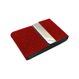 Maxbell ID Card Holder Wallet Pocket for ID Card Red