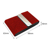 Maxbell ID Card Holder Wallet Pocket for ID Card Red