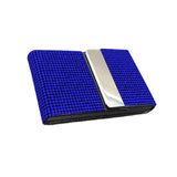 Maxbell ID Card Holder Wallet Pocket for ID Card Blue