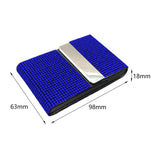 Maxbell ID Card Holder Wallet Pocket for ID Card Blue