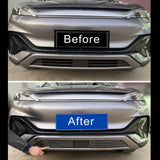 Maxbell 2Pcs Car Lower Mesh Grill Grille Cover Trim for Byd Atto 3 Yuan Plus Upgrade