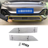 Maxbell 2Pcs Car Lower Mesh Grill Grille Cover Trim for Byd Atto 3 Yuan Plus Upgrade