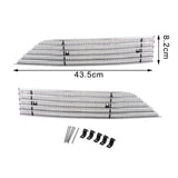 Maxbell 2Pcs Car Lower Mesh Grill Grille Cover Trim for Byd Atto 3 Yuan Plus Upgrade