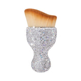 Maxbell Auto Cleaning Brushes Duster Rhinestone Handle Dusting Tool for Wheel White