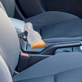 Maxbell Auto Cleaning Brushes Duster Rhinestone Handle Dusting Tool for Wheel White