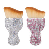 Maxbell Auto Cleaning Brushes Duster Rhinestone Handle Dusting Tool for Wheel White