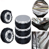 Maxbell Tire Cover Storage Bag Oxford Cloth Dustproof for Vehicle Tyre Wheel L