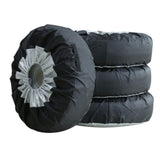 Maxbell Tire Cover Storage Bag Oxford Cloth Dustproof for Vehicle Tyre Wheel L