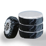 Maxbell Tire Cover Storage Bag Oxford Cloth Dustproof for Vehicle Tyre Wheel L