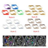 Maxbell Wheel Hub Sticker Decals Decorative for Byd Atto 3 Fine Workmanship Style A