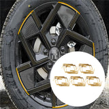 Maxbell Wheel Hub Sticker Decals Decorative for Byd Atto 3 Fine Workmanship Style B